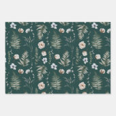 Fleurs et Feuilles de fougères Forêt Florale Botan (Devant 3)