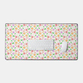 Fleurs et feuilles vibrantes de printemps (Clavier et souris)