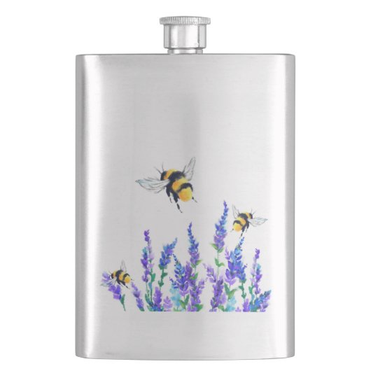 Fleurs et fiole d'abeilles (devant)