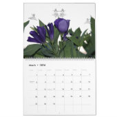 FLEURS ET FLEURS D'OMBRE 2024 CALENDRIER (Mar 2026)
