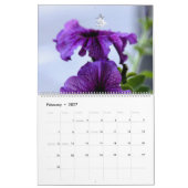 FLEURS ET FLEURS D'OMBRE 2025 CALENDRIER (Feb 2027)