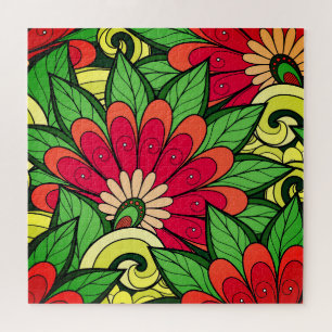 Fleurs Et Flou P6 - Puzzle
