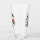 Fleurs Et Oiseaux Boire Du Verre (Gauche)