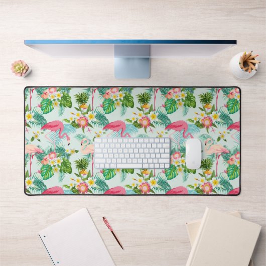 Fleurs Et Oiseaux Tropicaux (Bureau 1)