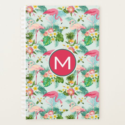 Fleurs Et Oiseaux Tropicaux | Ajouter votre initia (Devant)