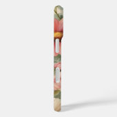 Fleurs et papillon travail d'art iPhone / coque ip (Verso / Droite)