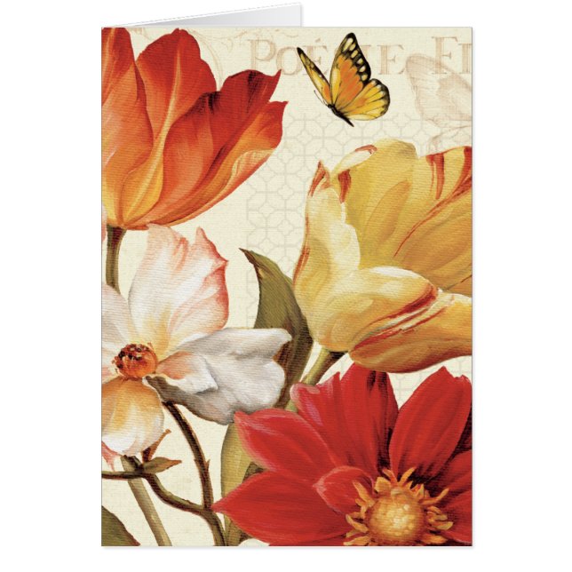 Fleurs et papillons (Devant)