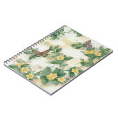 Fleurs Et Papillons Carnet Spiral (Côté gauche)