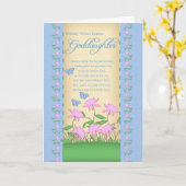 fleurs et papillons de carte d'anniversaire de (Fleur jaune)