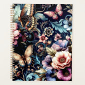 Fleurs et papillons de printemps antiques (Devant)