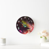 Fleurs et parfums : Horloge murale (Maison)