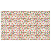 Fleurs et Pois chics sur nappes écrues (Devant (Horizontal))