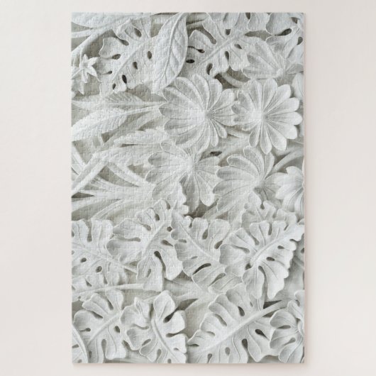 fleurs et puzzle feuille (Vertical)