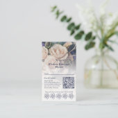 Fleurs et récompenses Carte de fidélité fleuriste (Debout devant)