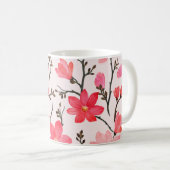 Fleurs étanches : Mug Art avec une âme florissante (Devant droit)