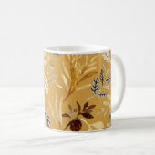 Fleurs étanches : Une Mug qui sourit avec des fleu (Devant droit)