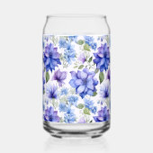 Fleurs Ethérées Bleues Violettes (Verso)