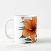 Fleurs Exotiques – Bouquet Tropical Mug (Gauche)