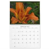 Fleurs Extraordinaires du calendrier mural (Feb 2027)