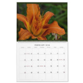 Fleurs Extraordinaires du calendrier mural (Feb 2026)