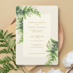Fleurs Faire-part de mariage 2