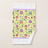 Fleurs Fantaisistes (Serviette à main)