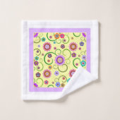 Fleurs Fantaisistes (Gant de toilette)