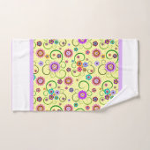 Fleurs Fantaisistes (Serviette à main)