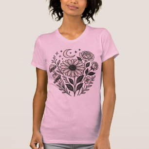 Fleurs Femmes Bella+Canvas T-shirt Slim Fit