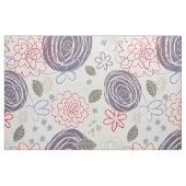 Fleurs & Feuilles & Fleurs Tissu (Fat Quarter)