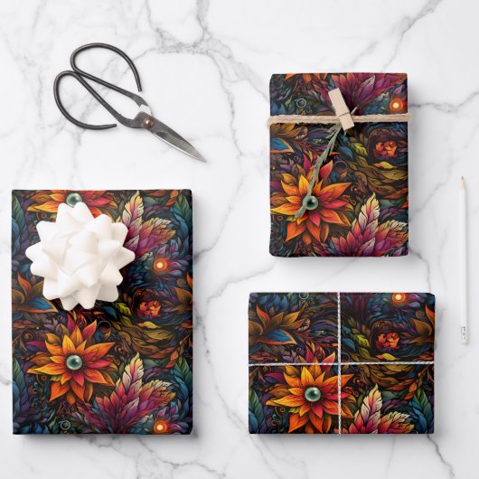 Fleurs & feuilles magiques (Recto)
