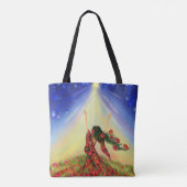 Fleurs Fille Sac fourre-tout Printemps (Dos)