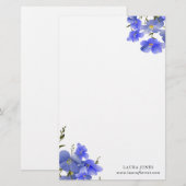Fleurs FL18 Papeterie (Devant / Derrière)