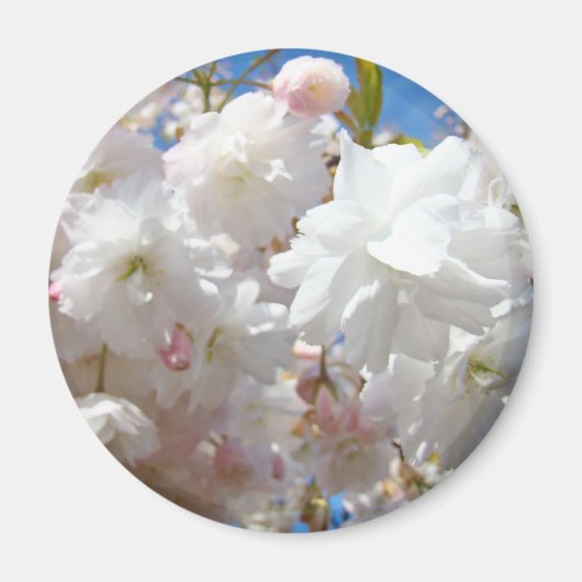 Fleurs fleurs magnet de printemps personnalisé (Devant)