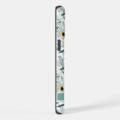 Fleurs florales blanches personnalisables (Côté droit)