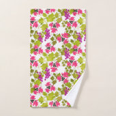 Fleurs florales florales c (Serviette à main)