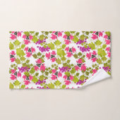 Fleurs florales florales c (Serviette à main)