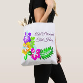 Fleurs florales Personnaliser le Sac fourre-tout (De près)