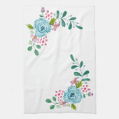 Fleurs florales Serviette de cuisine (Vertical)