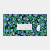 Fleurs Florales Violettes Légères Et Plantes De Fe (Clavier et souris)