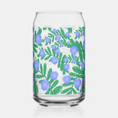 Fleurs Florales Violettes Légères Et Plantes De Fe (Gauche)