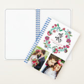 Fleurs folkloriques Carnet Mariage fleuri (À l'intérieur)