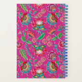 Fleurs folkloriques Carnet Mariage fleuri (Verso)