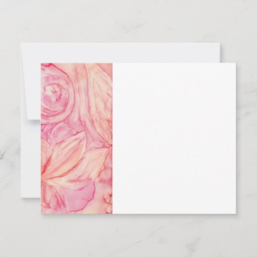 Fleurs fraîches Cartes de remerciements wedding sh (Devant)