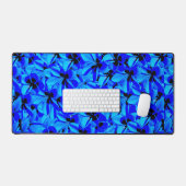 Fleurs Frangipani Bleues, Mat De Bureau (Clavier et souris)