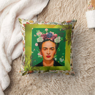 Fleurs Frida Lance Oreiller