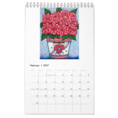 Fleurs funky Single Pg. Calendrier par Lisa Lorenz (Feb 2027)