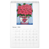 Fleurs funky Single Pg. Calendrier par Lisa Lorenz (Feb 2026)