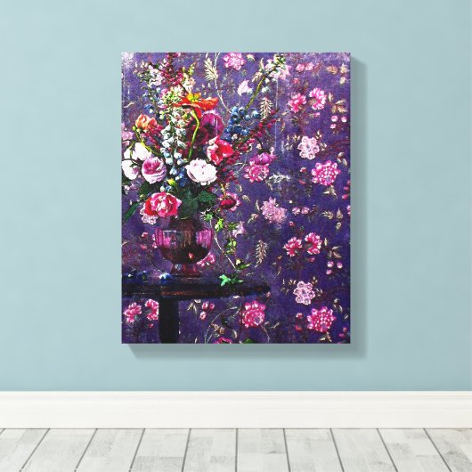 Fleurs gâtées - Toile enveloppée / (Insitu (Plancher de Bois))