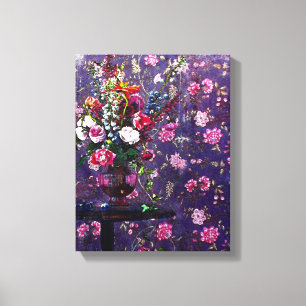 Fleurs gâtées - Toile enveloppée /